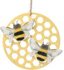 Ornament - Honeycomb Design with Bee