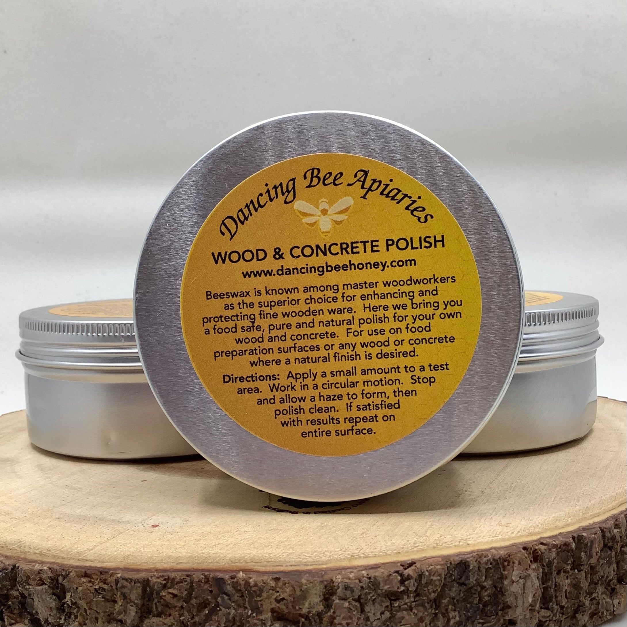Beeswax Wood and Concrete Furniture Polish