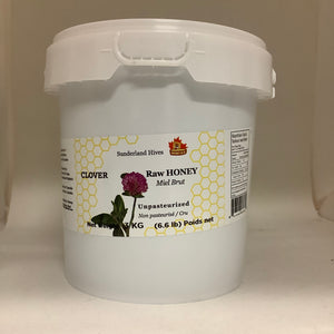 Sunderland Hives Clover Honey 15kg