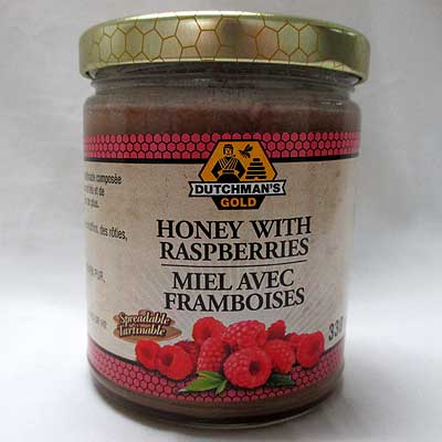 Dutchman's Gold Raspberry in Raw Honey