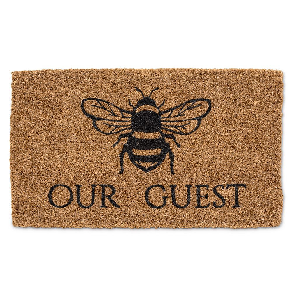 Door Mat - "Bee Our Guest"