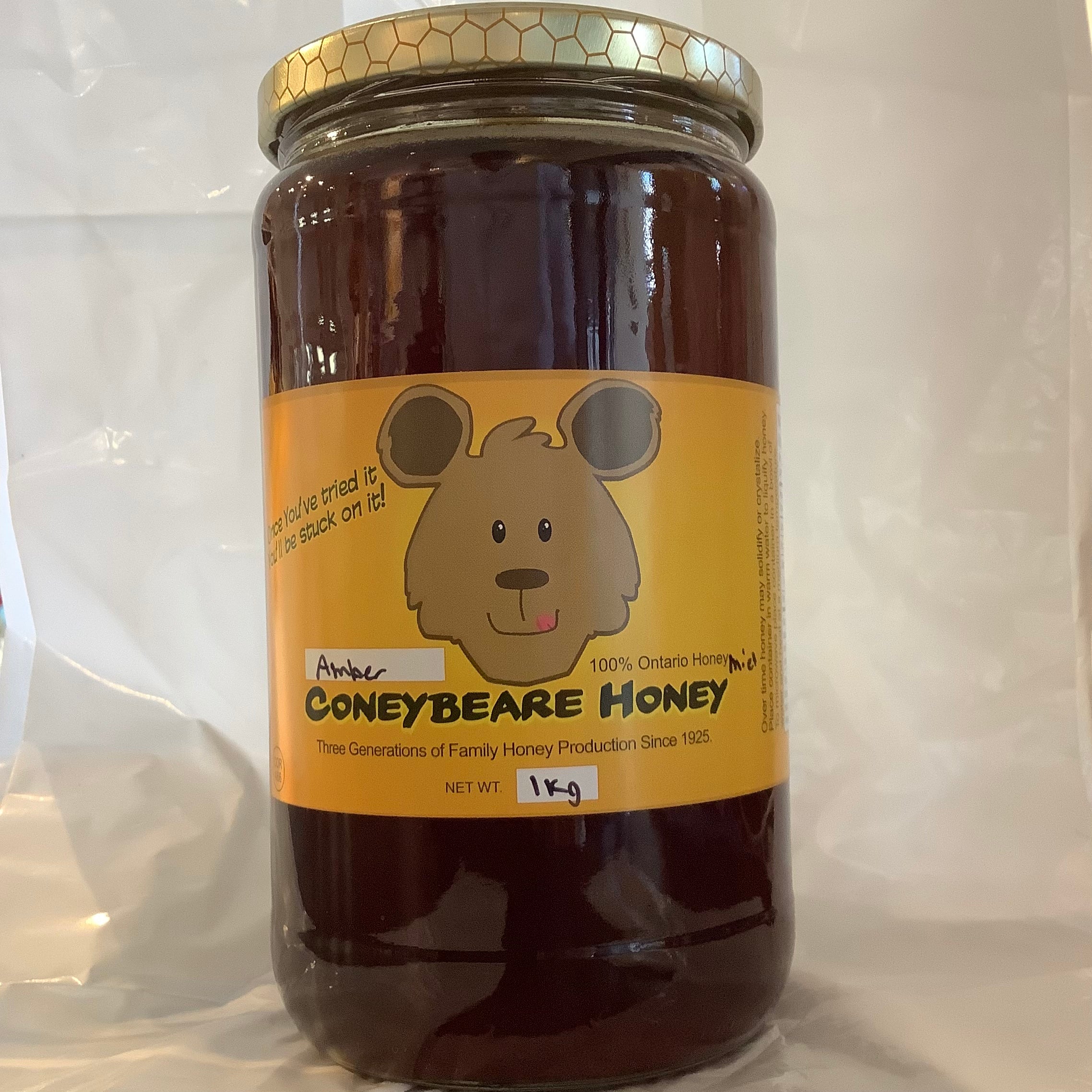 Coneybeare Amber / Buckwheat Honey - Jars + Bulk Pails