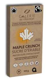 Galerie Au Chocolate "Maple Crunch" Bar