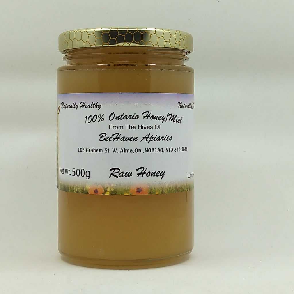 BeeHaven Apiaries RAW Honey - 500g