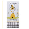 Tea Towel - Life is Short - Save the Gnomes series