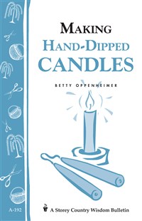 Making Hand Dipped Beeswax Candles, by Betty Oppenheimer