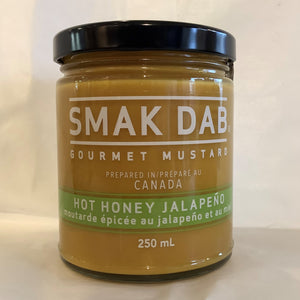 Smak Dab Gourmet Mustard Hot Honey Jalapeno