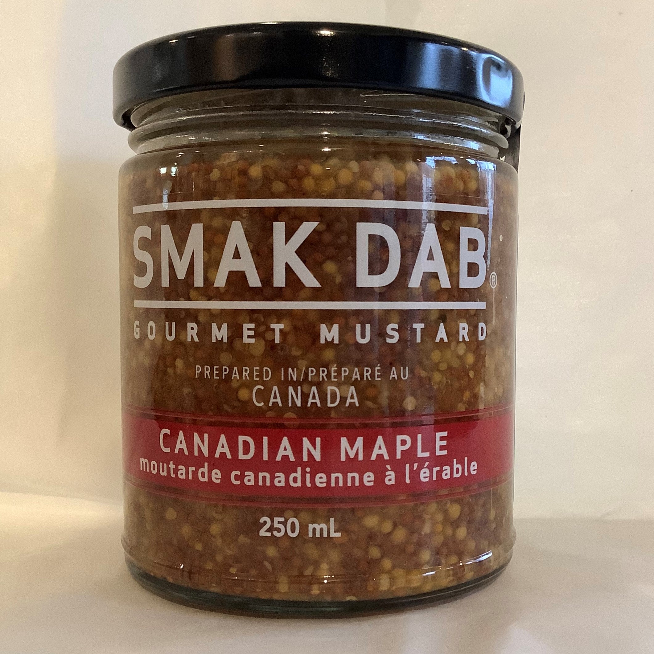 Smak Dab Gourmet Mustard Canadian Maple