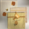 Baby Bee Burp Cloths