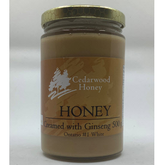 Cedarwood RAW Honey with Ginseng