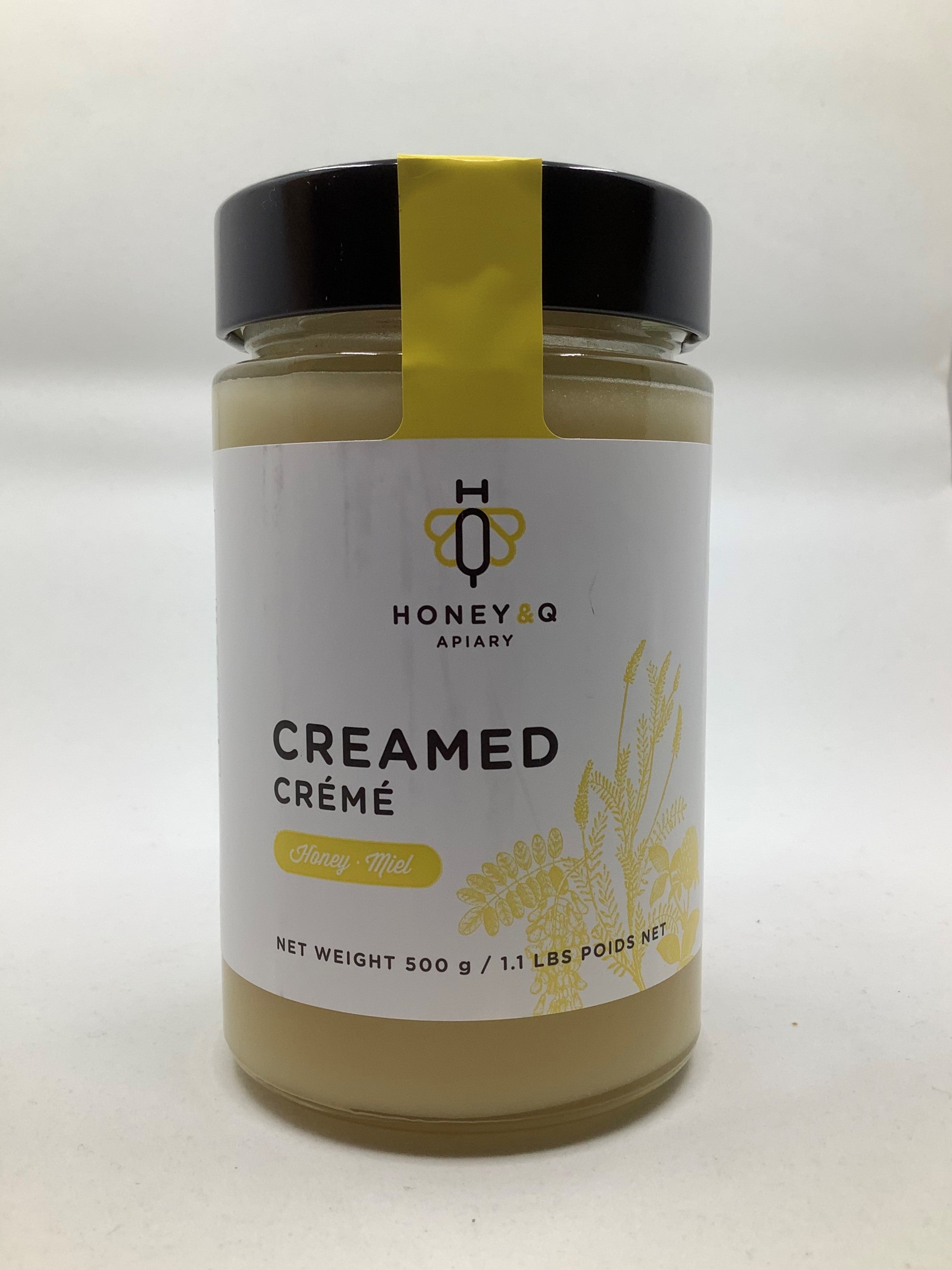Honey & Q Creamed RAW Honey