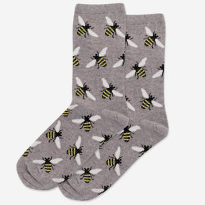 Socks - Busy Bees Grey