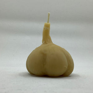 Beeswax Candle - Garlic bulb large