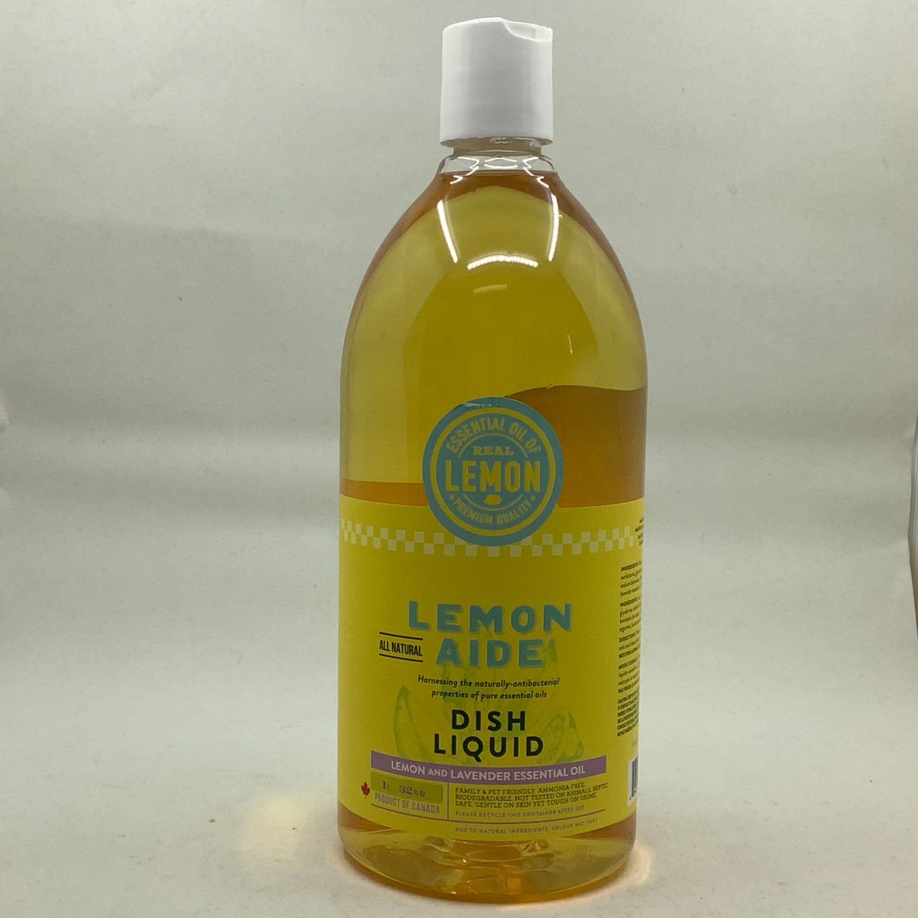 Lemon Aide - Lemon & Lavender Dishwashing Liquid 1L