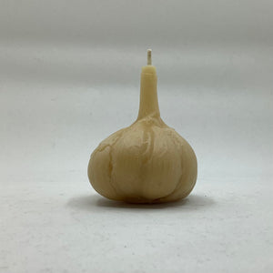 Beeswax Candle - Garlic bulb