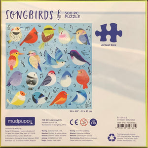 Puzzles - "Songbirds" - 500 pieces