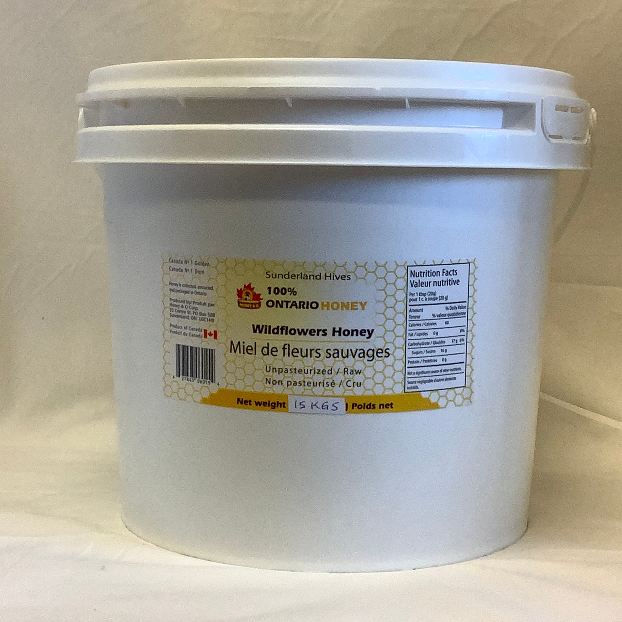 Sunderland Hives Wildflower Honey - Jars + Bulk Pails