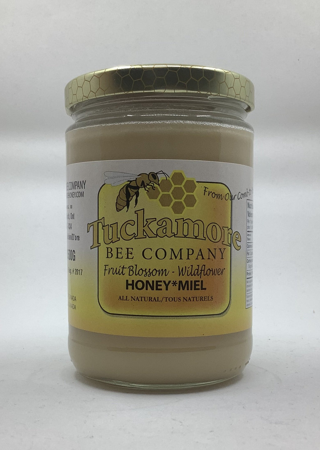 Tuckamore Bee Company - RAW Fruit Blossom Honey 1kg