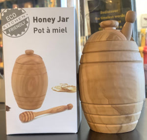Honey Pot  -  Wood